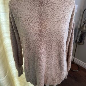 Leopard Print Women's Sweater